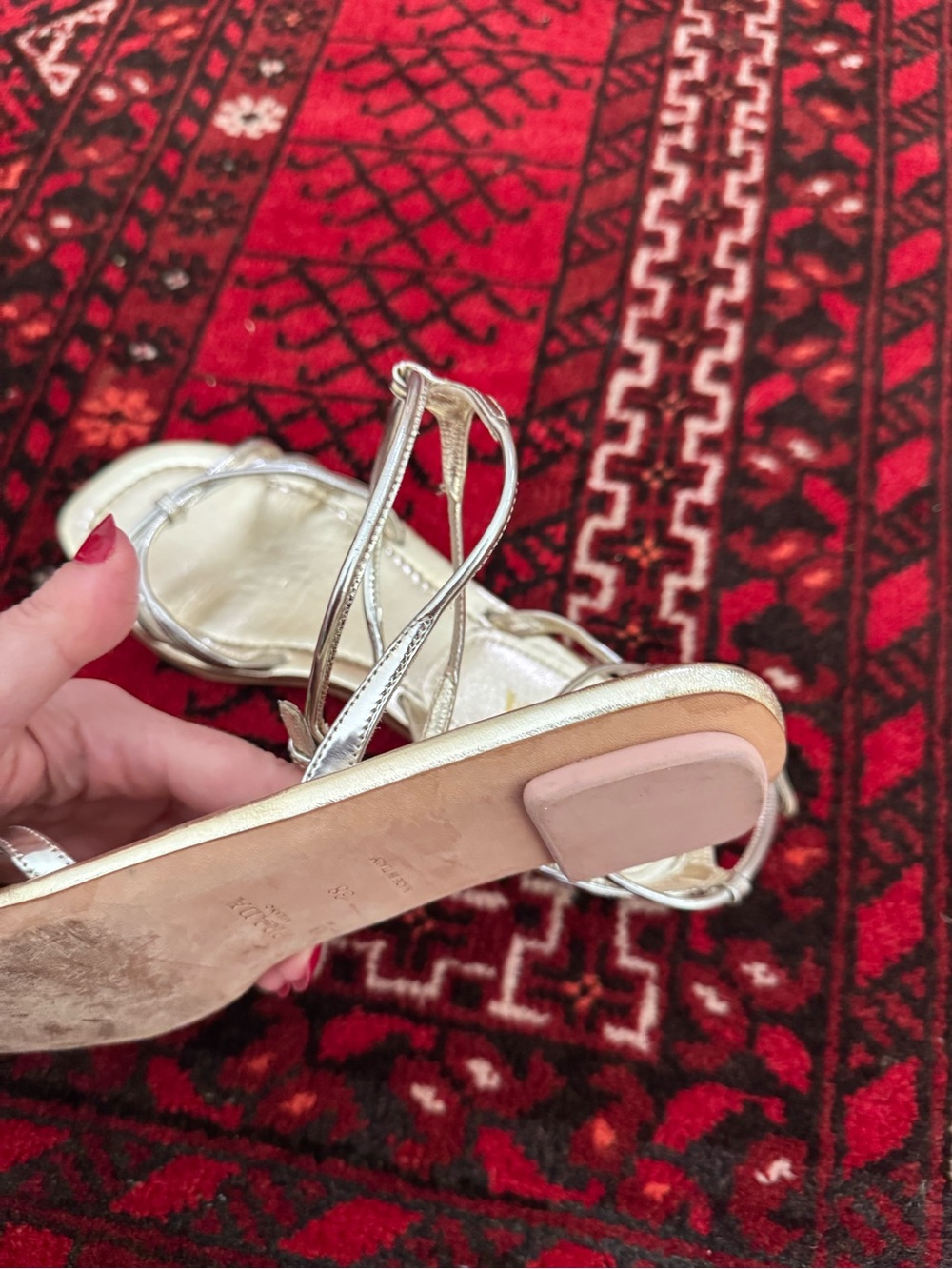 PRADA Flat Halo Strap Sandals - Picture 6 of 7